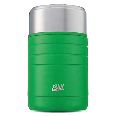 Imagen de Esbit Majoris Termo para alimentos, acero inoxidable, sin BPA, 600 ml, 800 1000 platos calientes y fríos, sopas ensaladas, la escuela el trabajo, Apple Green
