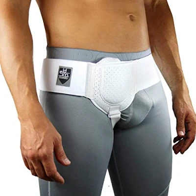 Imagen de Everyday Medical Hernia Guard I Cinturón de Inguinal para Hombres Lado Izquierdo o Derecho Braguero Soporte con Correa Cintura Ajustable S/M