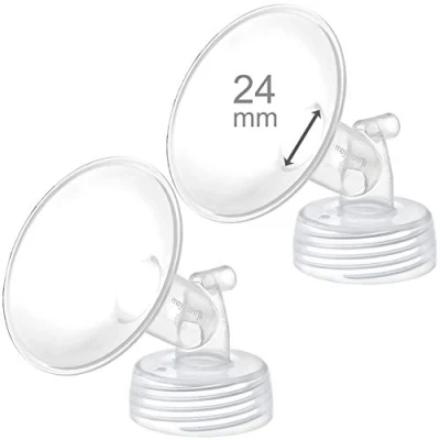 Imagen de Maymom Bomba de boca ancha para bombas Spectra S1/S2 (2 unidades, 24 mm, incluye brida cuello ancho)