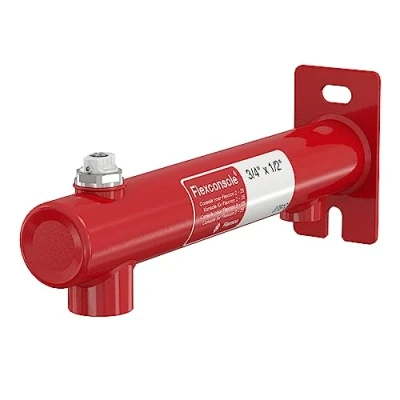 Imagen de Flamco Flexconsole ¾ para fijar jarrones de expansión Flexcon (2 25 litros) a una pared, tapón del radiador con purga aire manual, 27910