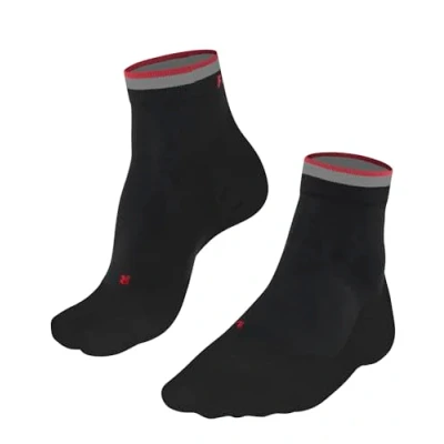 Imagen de FALKE RU4 Endurance Short Reflect M SSO algodón anti ampollas fino 1 par, Calcetines para correr Hombre, Negro (Black 3001), 39 41