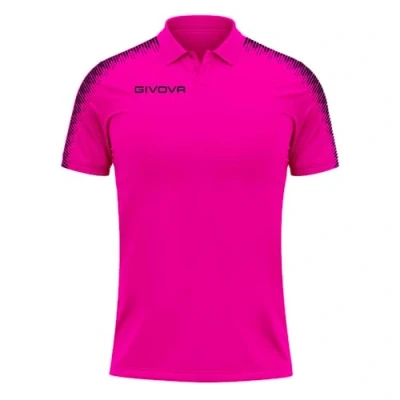 Imagen de GIVOVA Polo Club, Camisa de Entrenamiento Unisexo, Fuchsia/Noir,