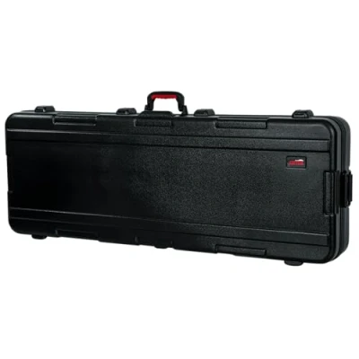 Imagen de Gator Cases Frequent Flyer TSA Estuche para teclado de polietileno moldeado ATA con ruedas teclados 76 notas (GTSA KEY76)