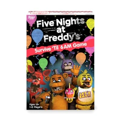 Imagen de Funko 51761 Board Games Signature Five Nights at Freddy&#039;s Game, Multicolour