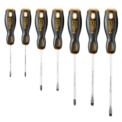 Imagen de NEO TOOLS 04 206 Kit de extractores pernos 7 6x150 mm, 6x125 5x100 3x75 PH2x125 PH1x100 PH0x75 mm
