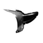 Imagen de PRASCO Premium SK0243603 Guardabarros interior parte delantera Delante, derecha SKODA: Octavia 2 Combi, II Hatchback