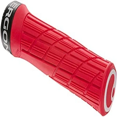 Imagen de Ergon Grips Technical Ge1 EVO Slim Risky Red (Rouge) Asa para Bicicleta, Unisex Adulto, Rojo, Talla única