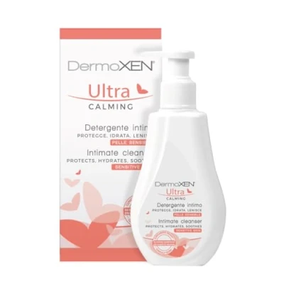 Imagen de Dermoxen ULTRACALMING Gel Limpiador de Higiene Intima Hidratante para Mujeres. Jabón Intimo Suave Ideal Piel Sensible, Irritación, Sequedad Menopáusica y Diabetes. 125 ml