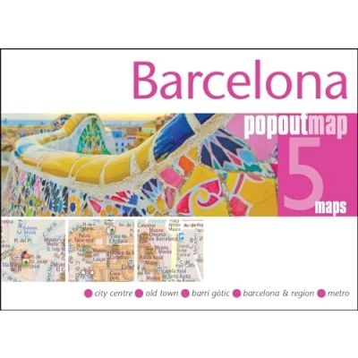 Imagen de Barcelona Popout Map Varios Autores (autor)