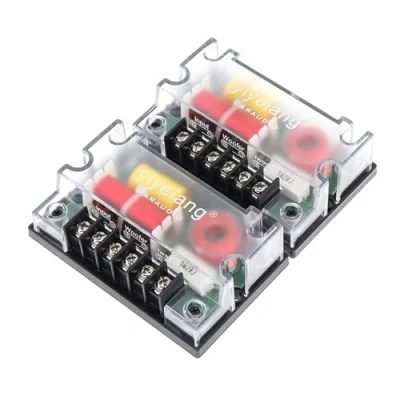 Imagen de KieTeiiK 2 altavoces de coche 200 W, vías, agudos, graves, independientes, filtro divisor frecuencia, altavoz agudos para