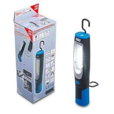 Imagen de BGS 85345 Lámpara de taller LED COB con imán y gancho