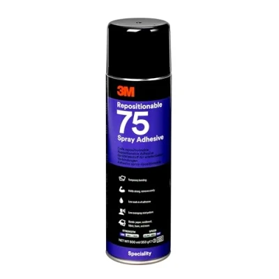 Imagen de 3M Spray Adhesivo Reposicionable, 500 ml, 1 unidad