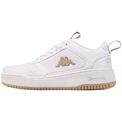 Imagen de Kappa Código de Estilo: 243324 Fogo PF, Zapatillas Unisex Adulto, Blanco L Gris, 38 EU