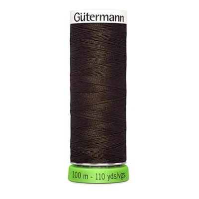 Imagen de Gütermann G723860 406 Hilo de coser (poliéster, 100 m), color marrón