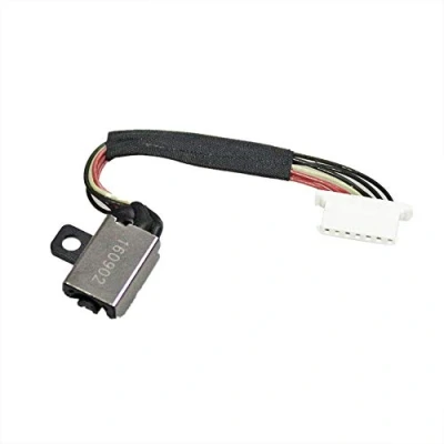 Imagen de Zahara alimentación DC Power Jack Port Dock Plug para DELL OEM Vostro 5471 V8CT9, Ins piron 5370 0TV8K5 Conector de Cable CC