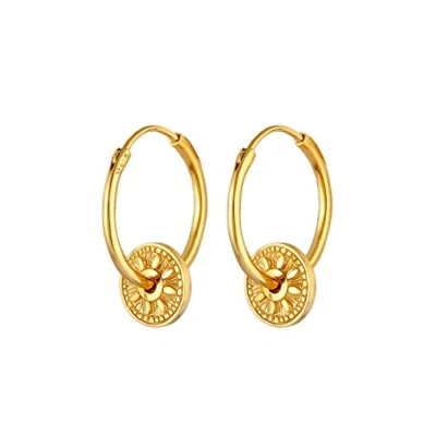Imagen de Elli Pendientes de aro para mujer, Plata ley 925, talla única, ley, sin gema