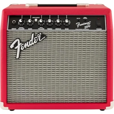Imagen de Fender Frontman 20G Combo Guitar Amp, 20W, Suitable for Electric Guitar, Red