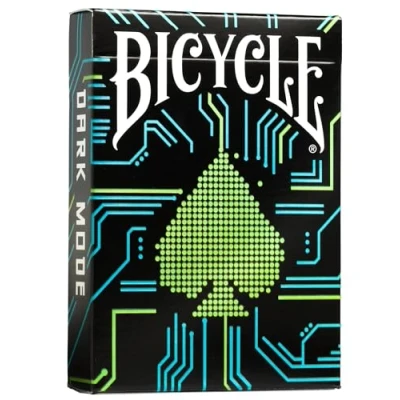 Imagen de Bicycle Dark Mode Playing Cards 10021927 Baraja de Cartas Diseño Digital para Coleccionistas, Magia y Cardistry. Tamaño Poker Standar 63 x 88 mm,