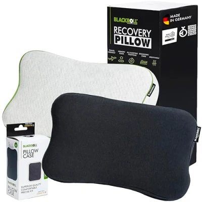 Imagen de Blackroll Recover Pillow Almohada ortopédica HWS (almohada cervical) de espuma viscoelástica, fabricada en Alemania