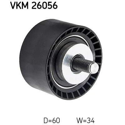 Imagen de SKF VKM 26056 Polea inversión/guía, correa distribución