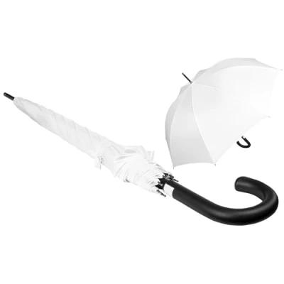 Imagen de iX brella First Class XL Paraguas automático de fibra vidrio (110 cm), blanco, 110 cm,