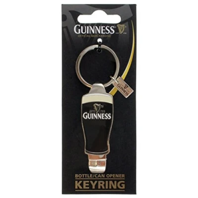 Imagen de Guinness Pint Bottle/Can Opener Keychain