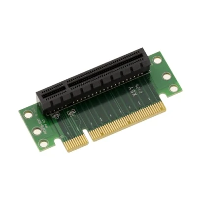 Imagen de KALEA INFORMATIQUE Adaptador Elevador de 90 para Ranura PCIe x8. Montaje Horizontal una Tarjeta PCI Express x1 x2 x4 x8