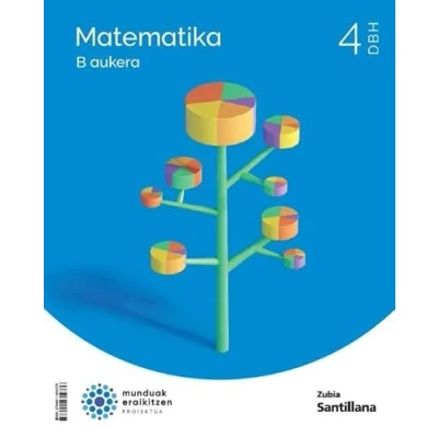 Imagen de Matematika B 4 Dbh Munduak Eraik Ed 2023