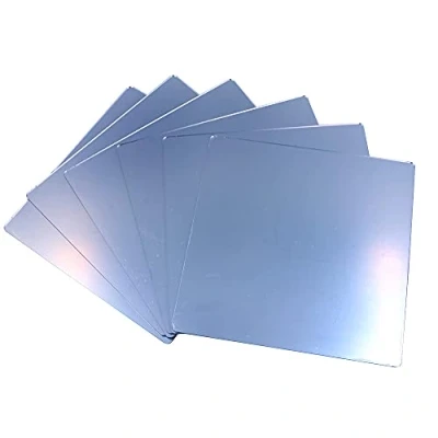 Imagen de CENPEK Paquete de 4 Espejos autoadhesivos, Azulejos Espejo 20 x cm, Hojas plástico Flexible, acrílico 2 mm Grosor, pequeño sin Marco para decoración del hogar