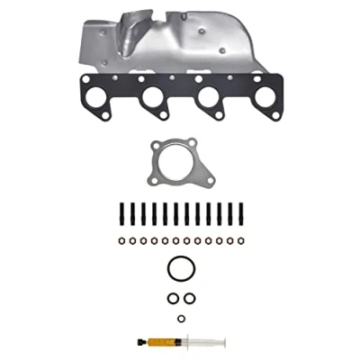 Imagen de AJUSA JTC11707 Juego de montaje, turbocompresor with studs, syringe oil con juntas instrucciones montaje VOLKSWAGEN: GOLF 6, Caddy 3