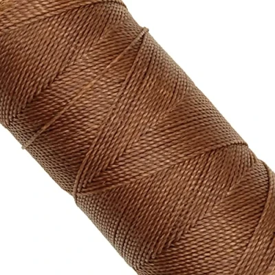 Imagen de Linhasita Bobina hilo encerado 100gr / 170 metros 1 mm de grosor poliester (Marron Chocolate)