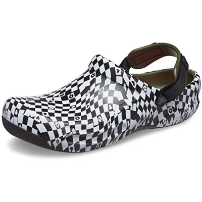 Imagen de Crocs Bistro Pro LiteRide Clog, Zuecos para Unisex adulto, Black/White, 37/38 EU