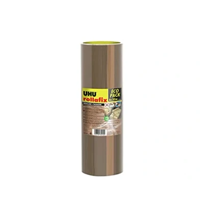 Imagen de UHU Rollafix Cinta de embalar (6 x 50 m), color marrón
