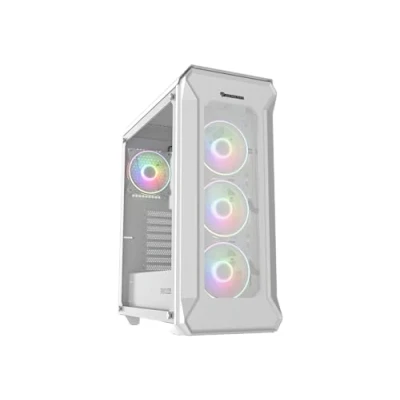 Imagen de Genesis Carcasa IRID 505 ARGB V2 con Ventana, Color Blanco