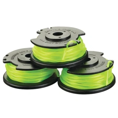 Imagen de Ryobi RAC143 Pack de 3 expositores con hilo y tapa (2.0 mm, compatible RLT36)