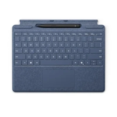 Imagen de Teclado Microsoft para Surface Pro con Slim Pen, Zafiro