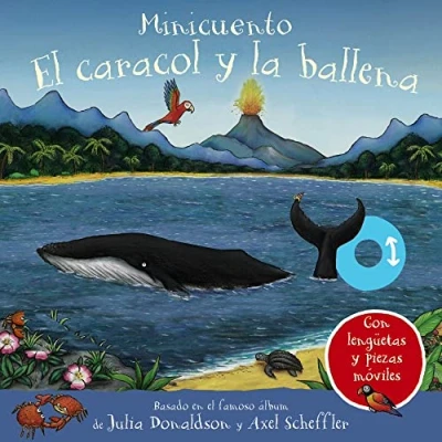 Imagen de El caracol Y la ballena. Minicuento (Castellano A PARTIR DE 0 AÑOS MANIPULATIVOS (LIBROS PARA TOCAR JUGAR), POP UPS Otros libros)