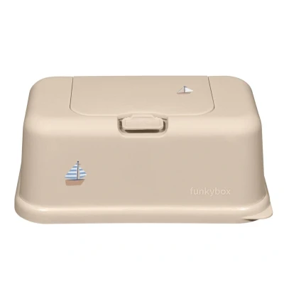 Imagen de Caja Toallitas Funkybox Barco Beige
