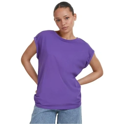 Imagen de Urban Classics Curvy Ladies Extended Shoulder TEE Camiseta básica, Mujer, Talla: XL, Ultraviolet