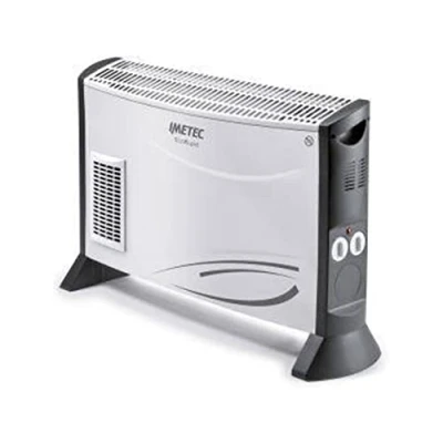 Imagen de Imetec Eco Ceramic Rapid, Convector con Tecnologia Ceramica para un Bajo Consumo, 2000 W, 4 Niveles de Temperatura, Ventilación Turbo, Termostato Ambiente, Sistema Seguridad