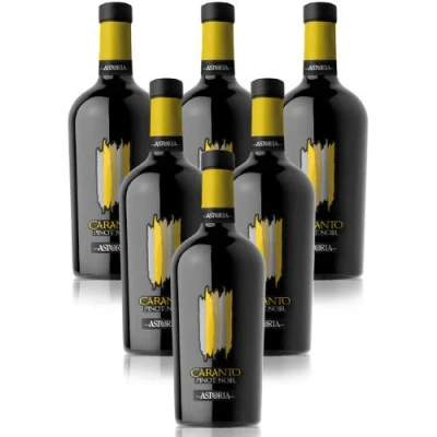 Imagen de Caranto Pinot Noir IGT Delle Venezie Astoria Vino Tinto Italiano (6 botellas 75 cl.)