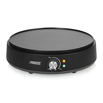 Imagen de Princess 01.492235.01.001 492235 Crepera Deluxe, 1200 W, Plastic, Negro