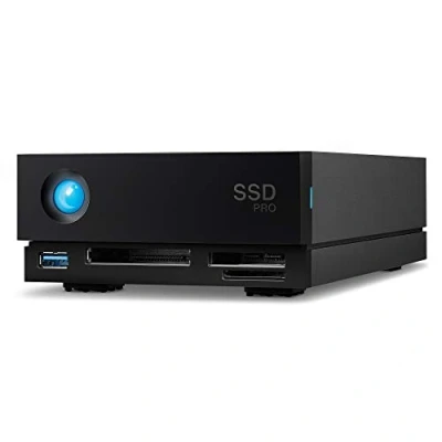 Imagen de LaCie 1big Dock SSD Pro De 4 TB Unidad Acoplamiento SSD, Thunderbolt 3, FireCuda NVMe Hasta 2.800 MB/s, Para Mac y PC Desktop, STHW4000800
