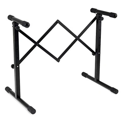 Imagen de Classic Cantabile KBA 880BK Soporte de teclado y mesa mezclas negro