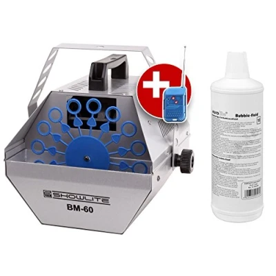 Imagen de Showlite BM 60 maquina de pompas incl. liquido