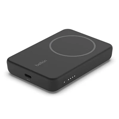 Imagen de Powerbank Belkin BPD004BTBK, 5000 mAh, USB C, Para iPhone, Negro