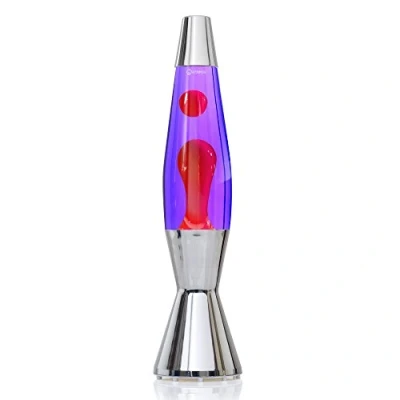 Imagen de Mathmos Lámpara de lava Astro Baby Violeta/Rojo