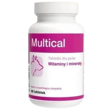 Imagen de DOLFOS Multical 90 comprimidos Preparación de vitaminas y minerales para perros