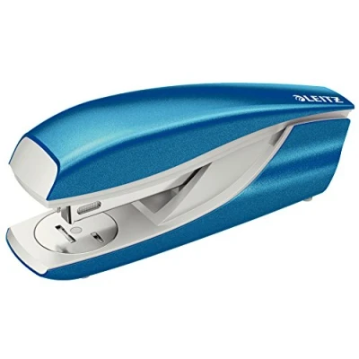 Imagen de Leitz 55022036 NeXXt WOW Grapadora (metal, capacidad: 30 hojas), color azul