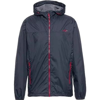 Imagen de CMP Chaqueta Hombre Rain Fix Capucha, Antracita, 52